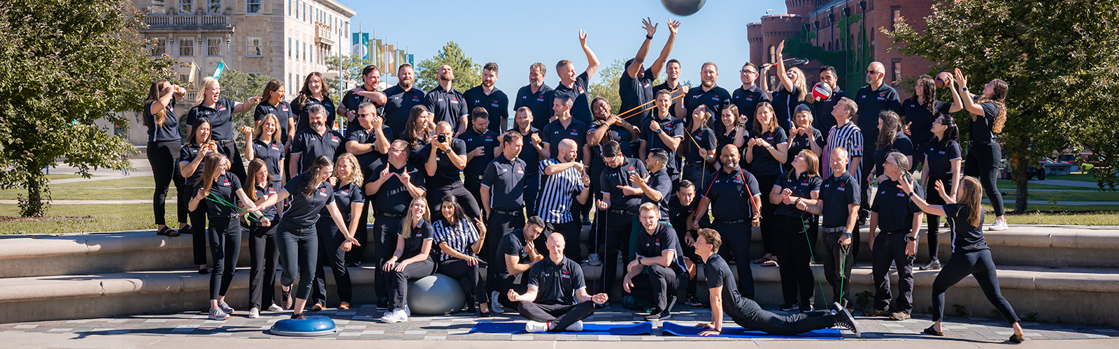 Group photo of Rec Well staff.