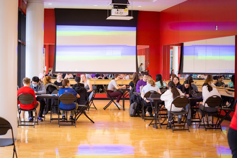 A photo of a wellbeing workshop at the Nick.