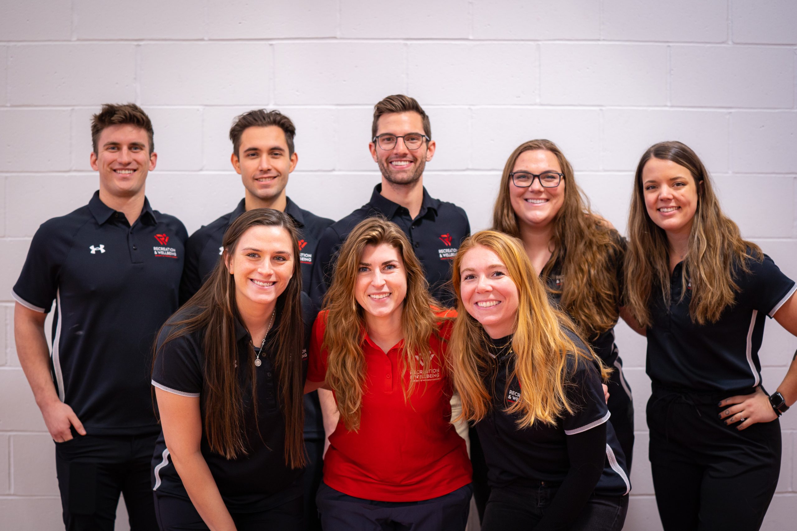 Group photo of athletic trainers.