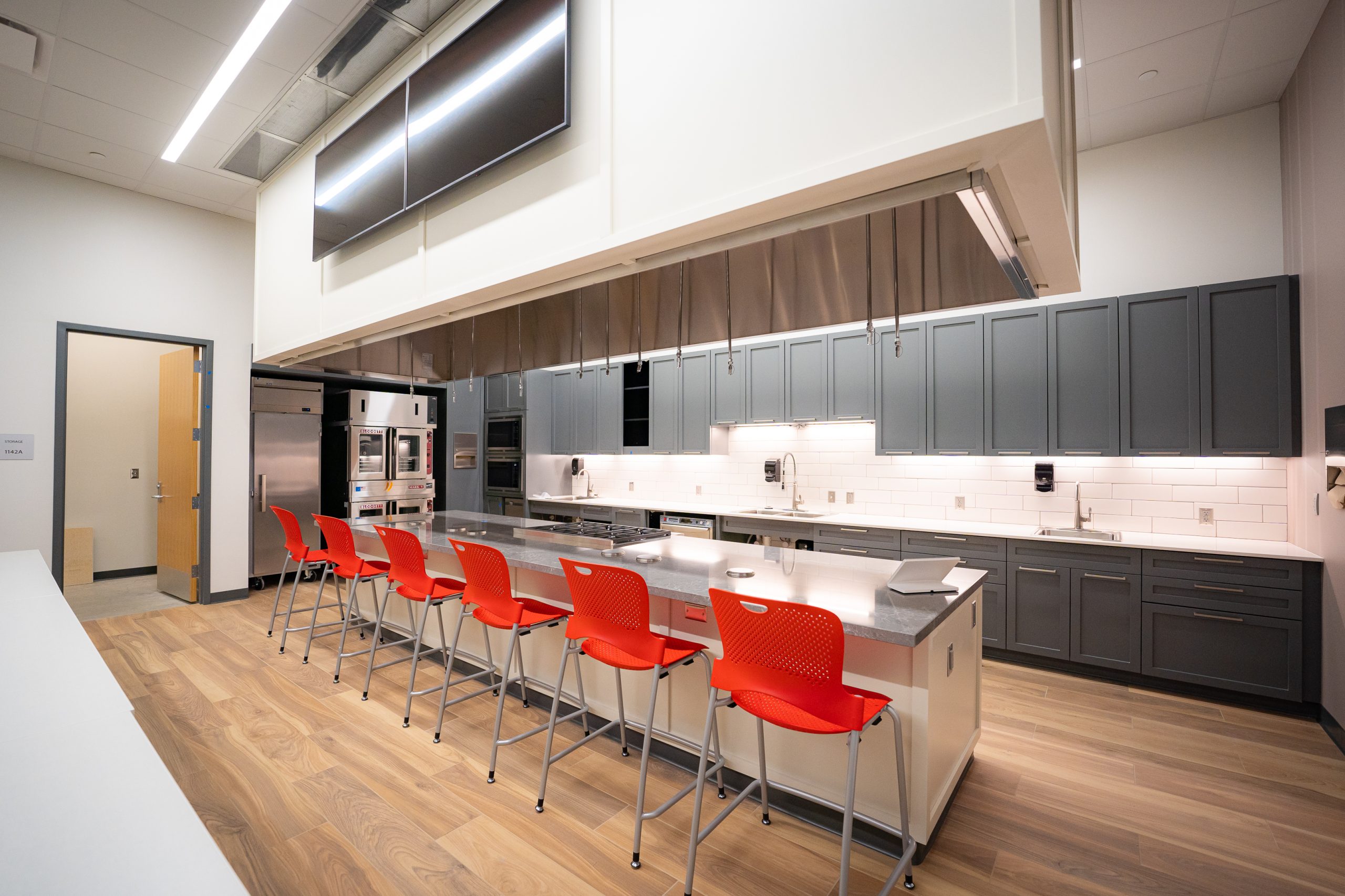 Image of the Wolf Teaching Kitchen.