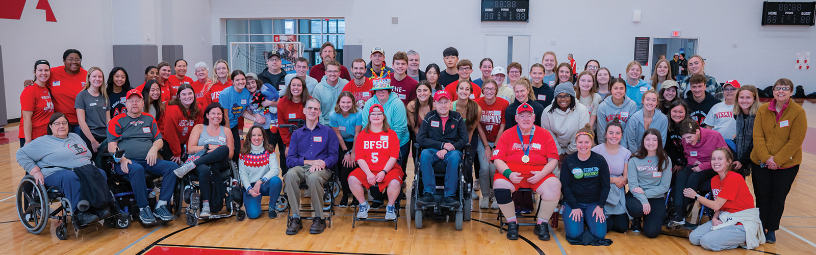 Group photo from Badgers Adapt