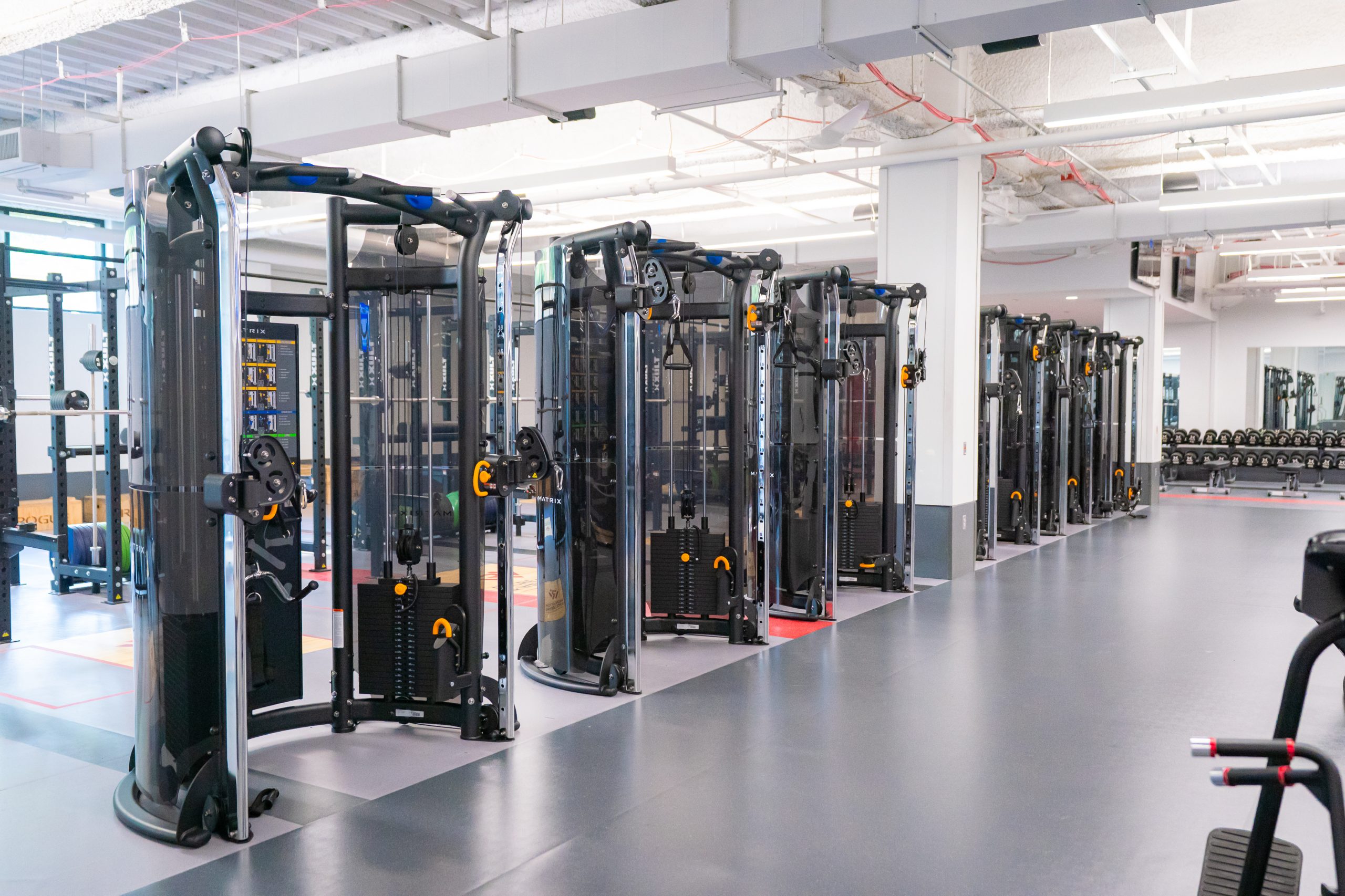 Fitness weight stack machine.